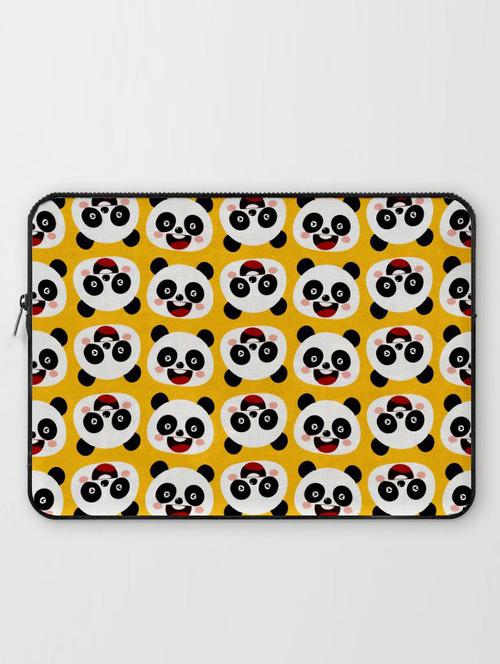 printed canvas laptop bag 15 inches - 18568072 - Very Small Image - 1