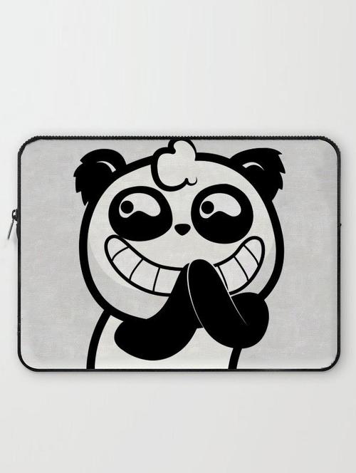 printed canvas laptop bag 15 inches - 18568076 - Very Small Image - 1