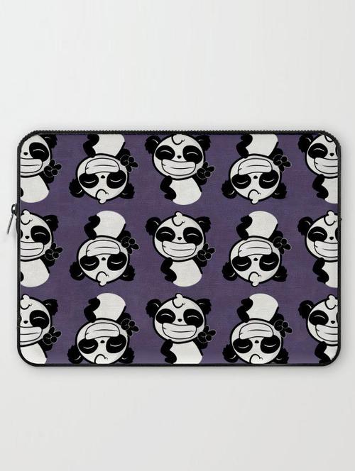 printed canvas laptop bag 15 inches - 18568078 - Very Small Image - 1