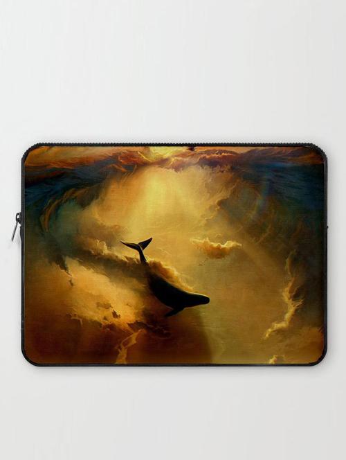 printed canvas laptop bag 15 inches - 18568095 - Very Small Image - 1