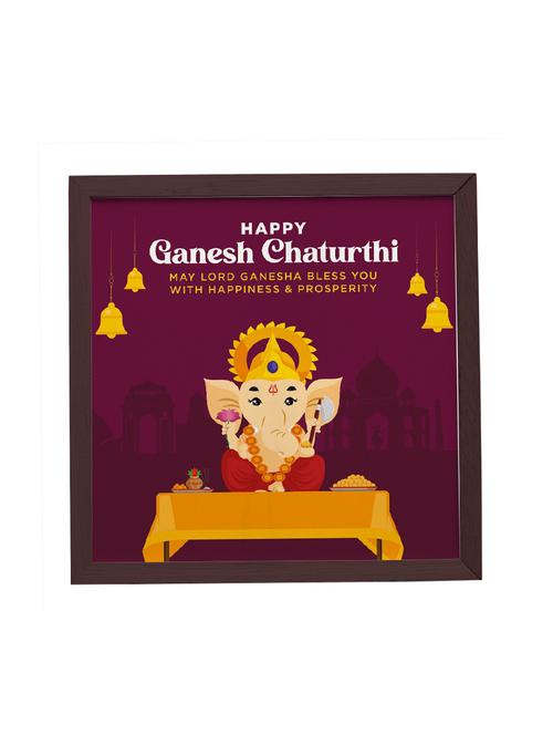 crazy corner lord ganesha bless you photo frame - 18568237 - Very Small Image - 1
