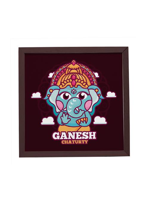 crazy corner lord ganesha photo frame - 18568238 - Very Small Image - 1