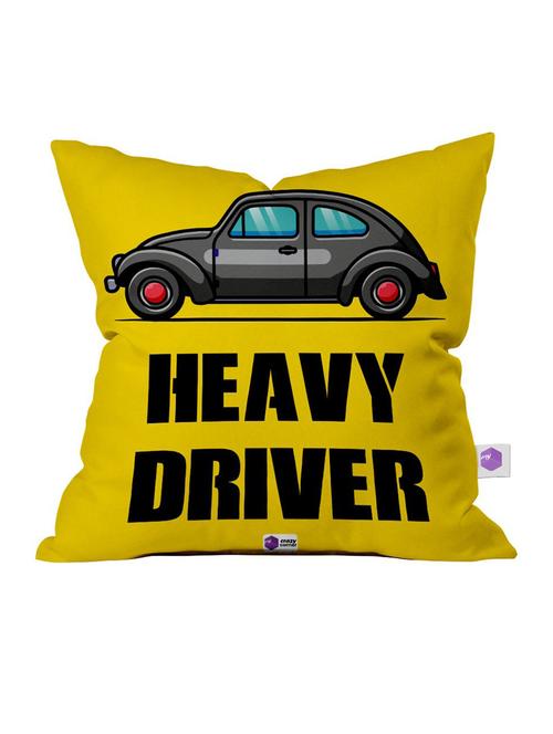 crazy corner yellow printed cushion ( 12 x 12 inches ) - 18568875 - Very Small Image - 1