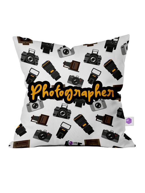 crazy corner white printed cushion ( 12 x 12 inches ) - 18568907 - Very Small Image - 1