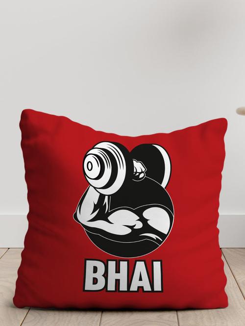 crazy corner red printed cushion ( 12 x 12 inches ) - 18568969 - Very Small Image - 1
