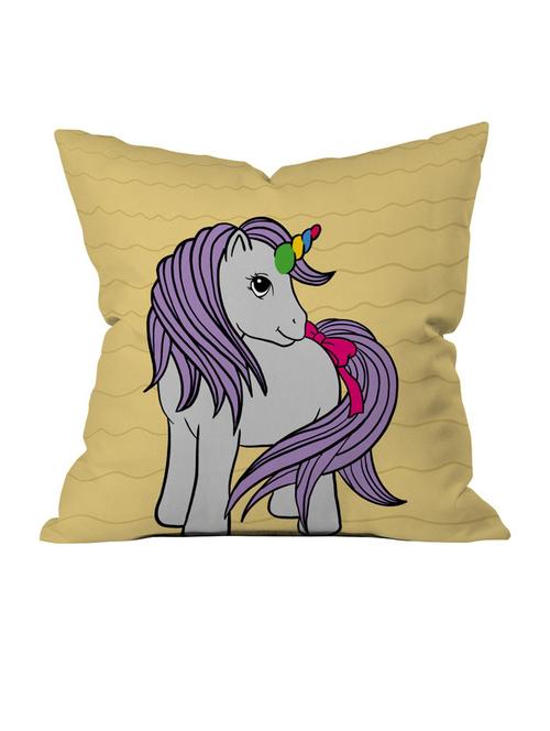 crazy corner yellow printed cushion ( 12 x 12 inches ) - 18568999 - Very Small Image - 1