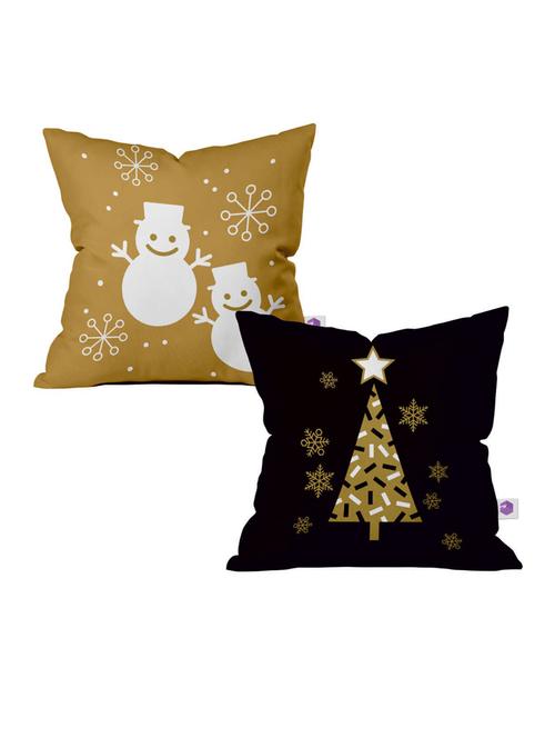 printed square cushion cover set - 18569024 - Very Small Image - 1