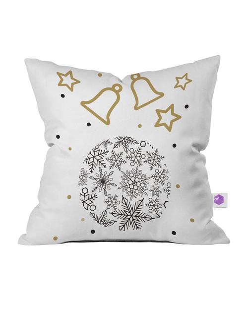 crazy corner white printed cushion ( 12 x 12 inches ) - 18569045 - Very Small Image - 1
