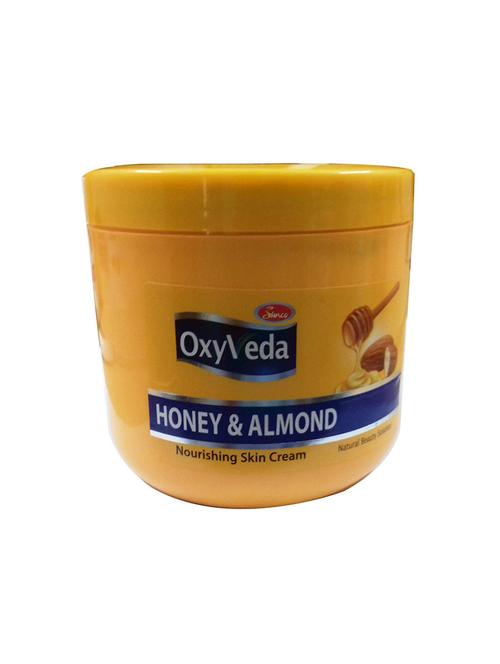 oxyveda honey & almond nourishing skin cream 800ml - 18569548 - Very Small Image - 1