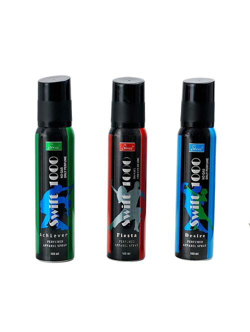 simco swift desire ,fiesta and achiever body spray (pack of 3) - 18569814 - Very Small Image - 1