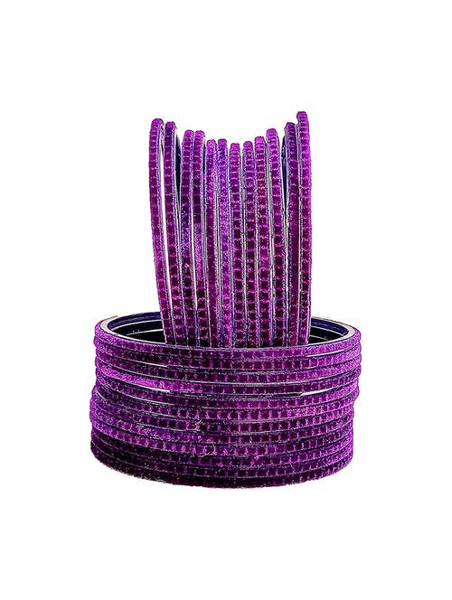 purple glass bangle - 18569898 - Very Small Image - 1