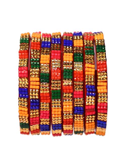 multi colored glass bangle - 18570073 - Very Small Image - 1