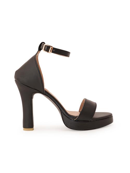women solid ankle strap sandal - 18573124 - Very Small Image - 1