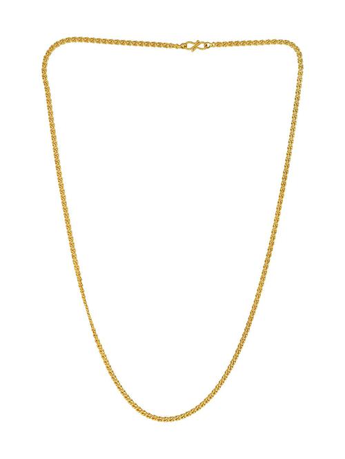 gold plated chain necklace - 18573451 - Very Small Image - 1