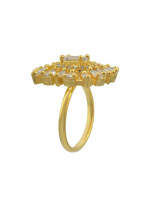 gold plated finger ring - 18573830 - Very Small Image - 1