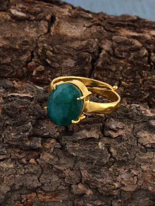 gold plated finger ring - 18573865 - Very Small Image - 1