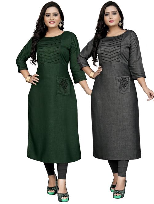pack of 2 combo kurta - 18574416 - Very Small Image - 1