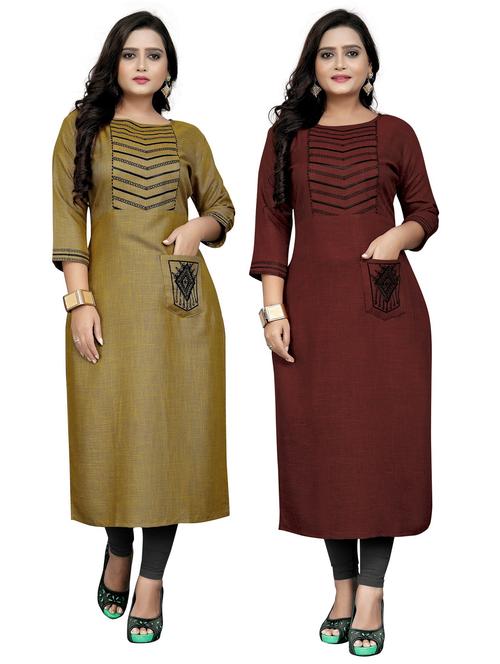 pack of 2 combo kurta - 18574425 - Very Small Image - 1