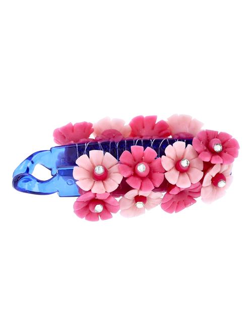 hand made artificial flower hair clip - 18574646 - Very Small Image - 1