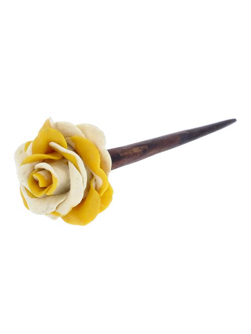 hand made artificial flower juda pin - 18574781 - Very Small Image - 1