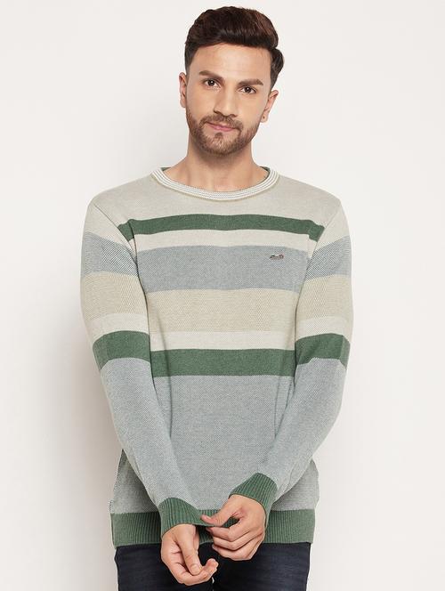 multi colored striped pullover - 18575320 - Very Small Image - 1