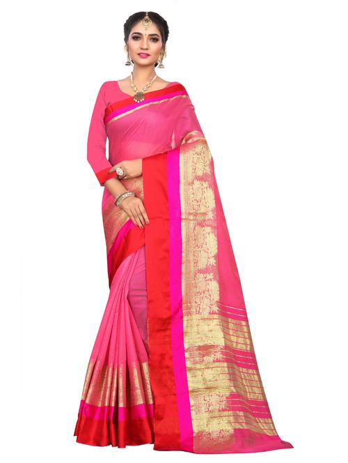 self design woven saree - 18577582 - Very Small Image - 1