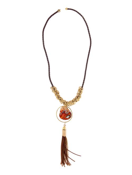 multi colored metal chain necklace - 18578153 - Very Small Image - 1
