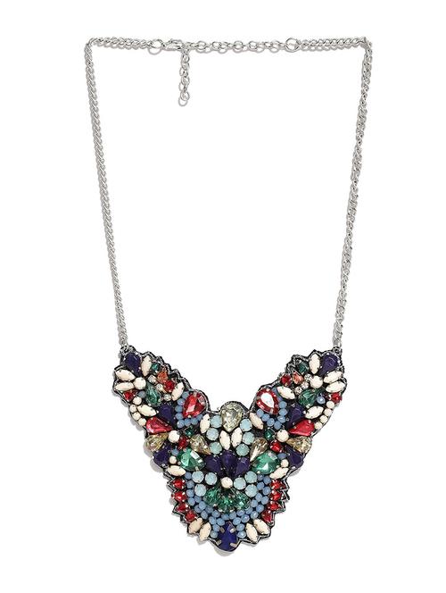 multi colored glass chain necklace - 18578225 - Very Small Image - 1