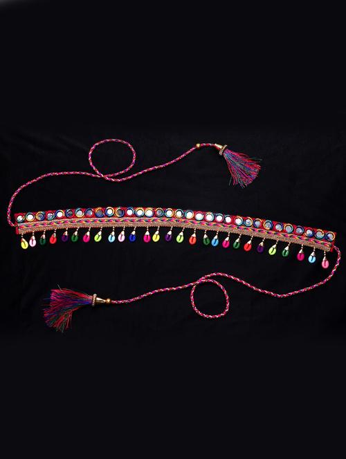 multi colored velvet belt - 18578645 - Very Small Image - 1