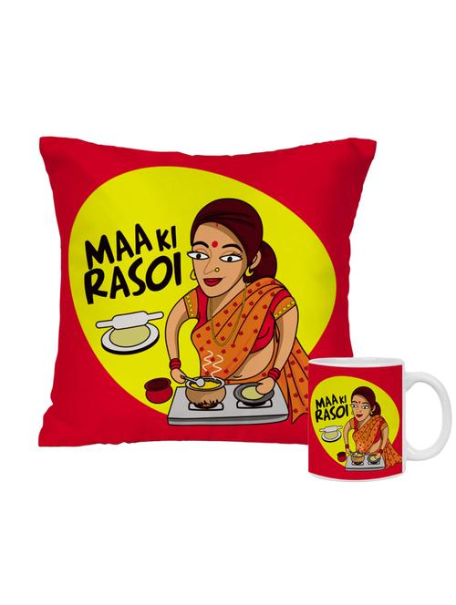 printed cushion & mug combo - 18582715 - Very Small Image - 1