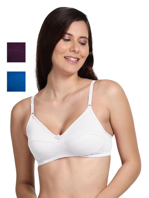 pack of 3 solid t-shirt bra - 18584737 - Very Small Image - 1