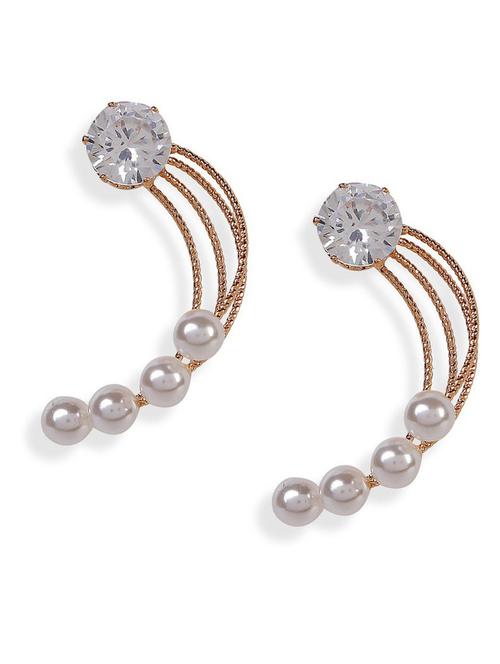 gold metal studs earring - 18585027 - Very Small Image - 1