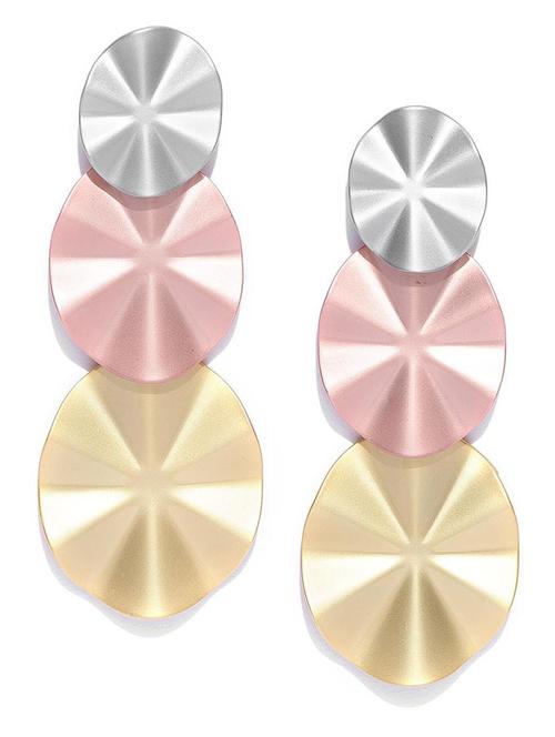 multi colored metal drop earring - 18585186 - Very Small Image - 1