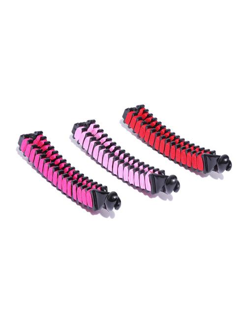 blueberry set of 3 multi banana clips - 18585363 - Very Small Image - 1