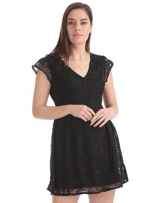 women's fit & flare mini dress - 18586272 - Very Small Image - 1