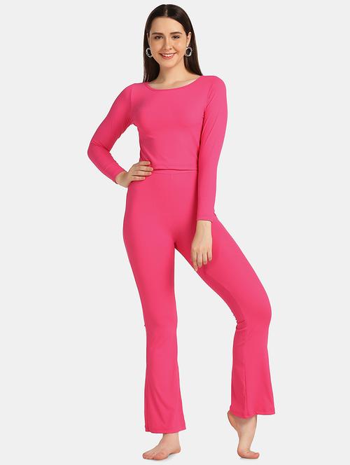 boat neck ribbed crop top co ord set - 18586428 - Very Small Image - 1