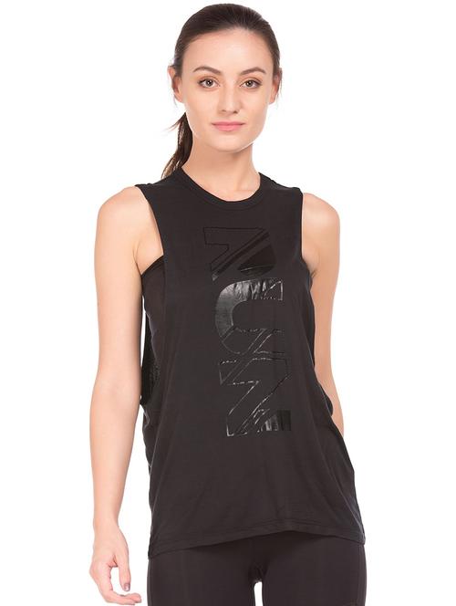 round neck printed tank top - 18586771 - Very Small Image - 1