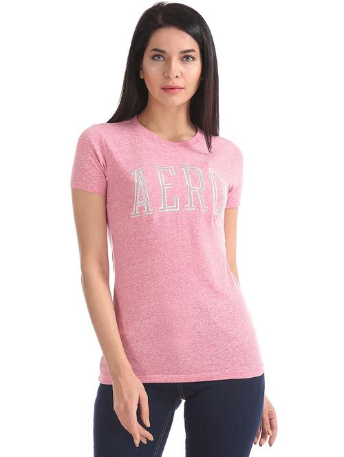 crew neck typographic tee - 18586827 - Very Small Image - 1