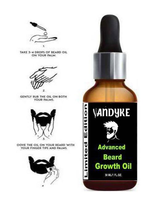advanced powerfull beard growth oil-30ml - 18586949 - Very Small Image - 1