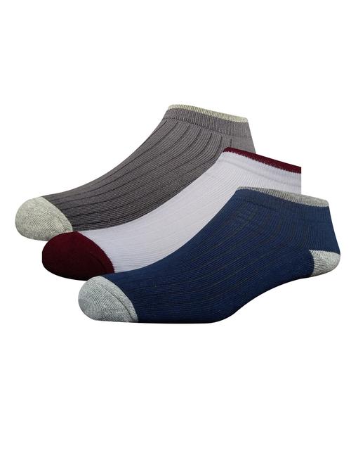 women pack of 3 ankle length socks - 18587011 - Very Small Image - 1