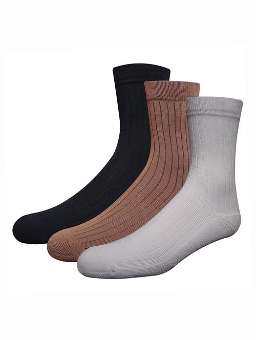 women pack of 3 above ankle length socks - 18587027 - Very Small Image - 1