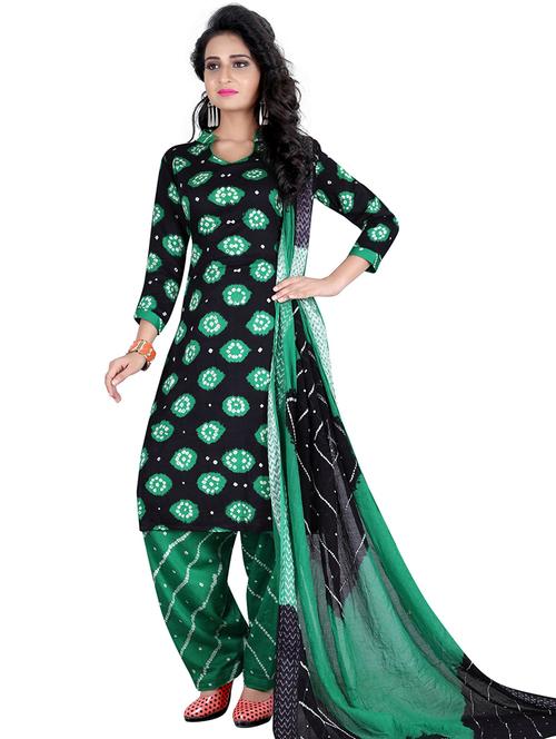 printed unstitched suit set - 18587374 - Very Small Image - 1