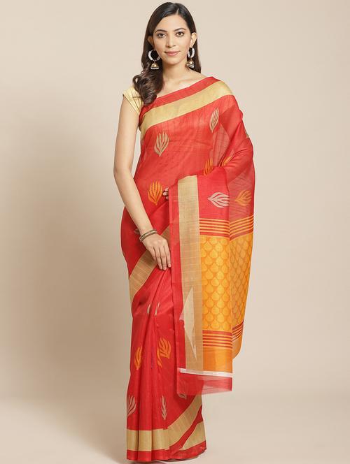 women's self design maroon colored saree - 18588071 - Very Small Image - 1