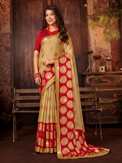 self designed woven saree - 18588546 - Very Small Image - 1