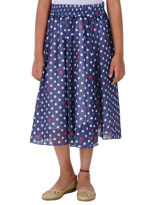 girls high rise printed skirt - 18589229 - Very Small Image - 1