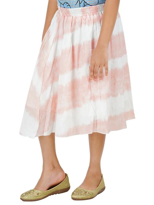girls high rise printed skirt - 18589232 - Very Small Image - 1
