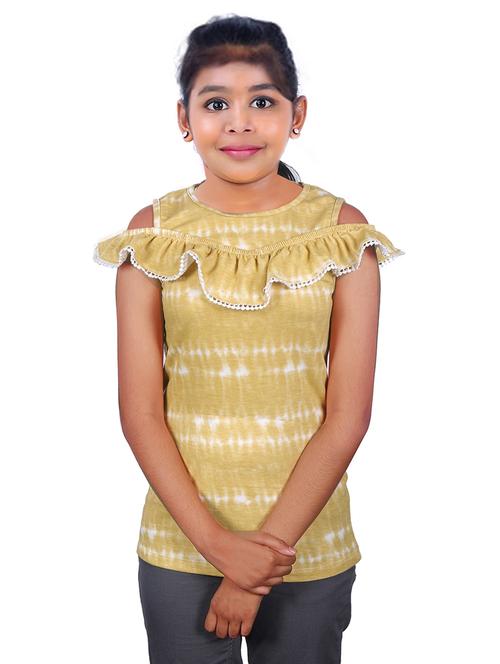 girls round neck top - 18589329 - Very Small Image - 1