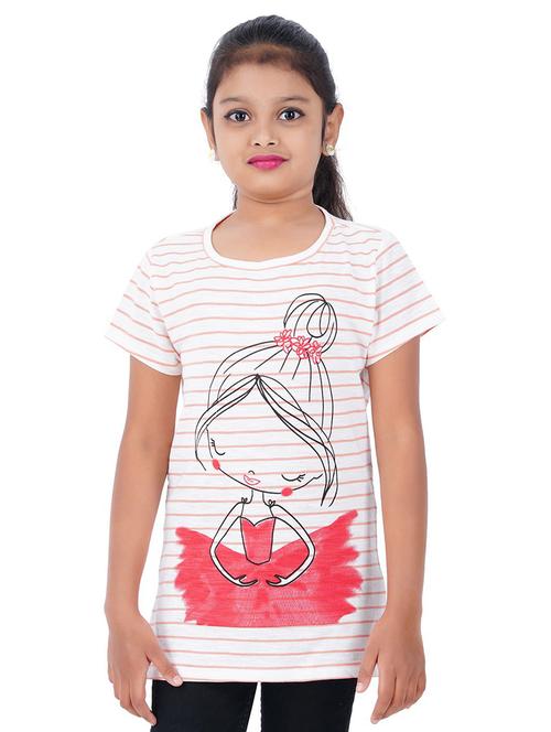 girls round neck top - 18589462 - Very Small Image - 1