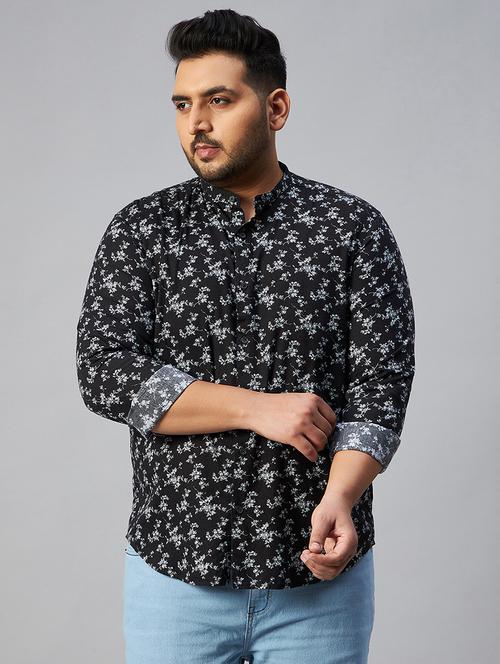 mens florals casual shirt - 18591311 - Very Small Image - 1