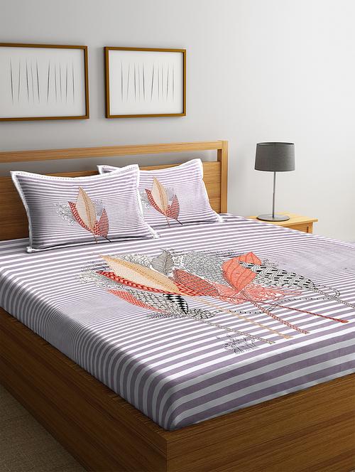 multi colored cotton bedsheet - 18591682 - Very Small Image - 1